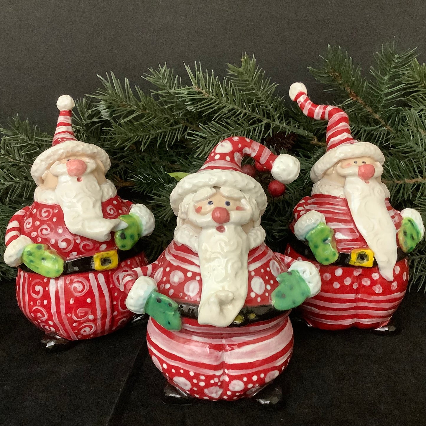 “Jolly” Santa Figurine