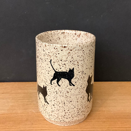 Tumbler - Tiny Cat Silhouettes