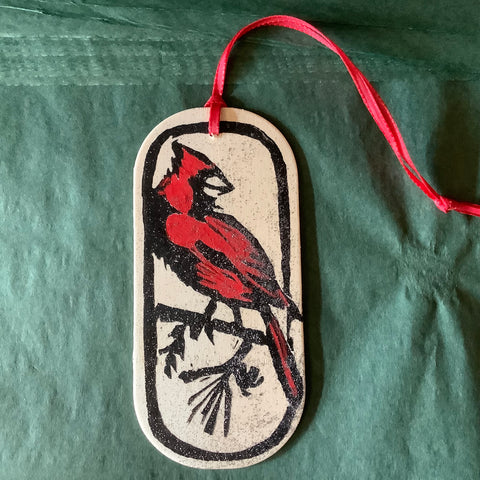 Cardinal Ornament