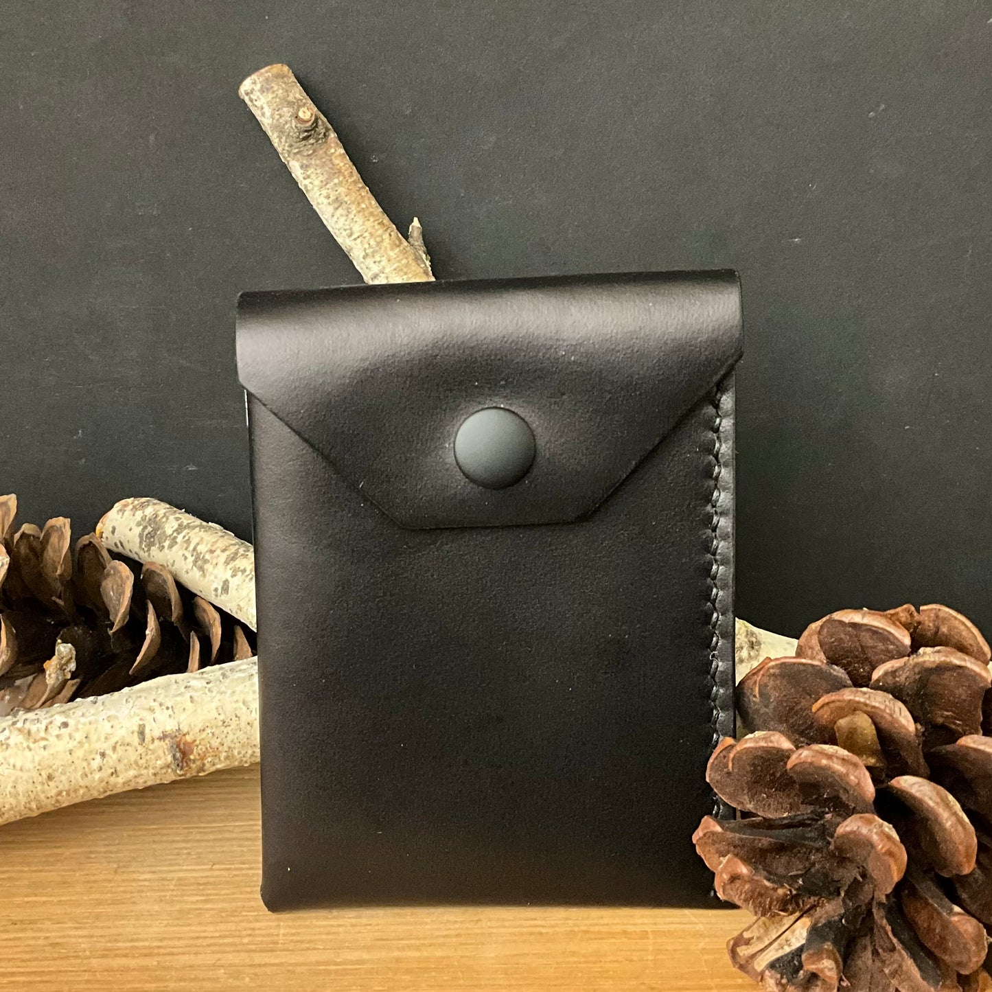 Snap Cash/Card Wallet Black