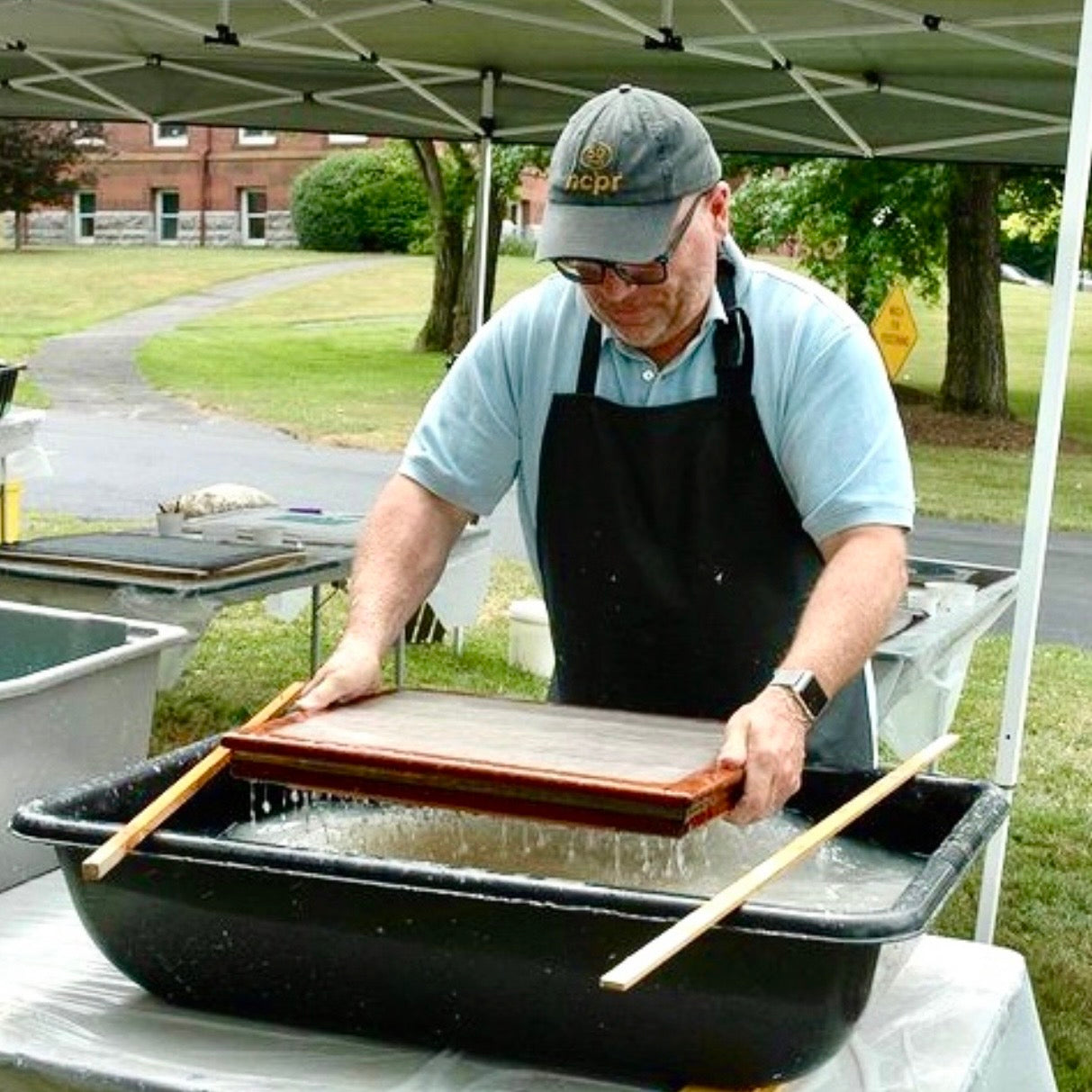 Paper Making Workshop with Todd Moe, Friday August 28th, 4-6pm, The TAUNY Center, Canton, NY