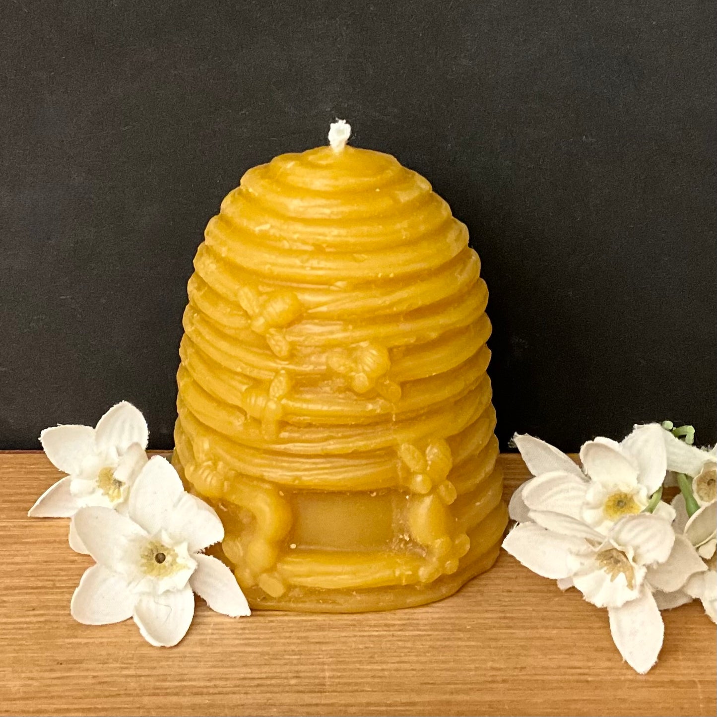 Beeswax Beehive Candle
