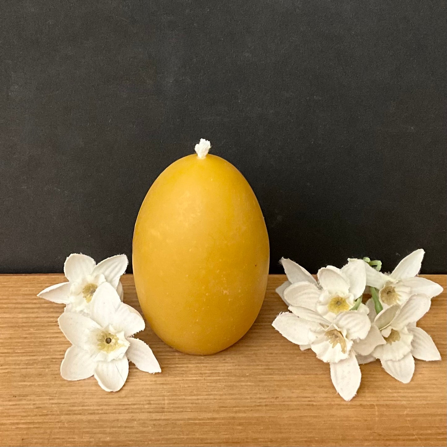 Egg Beeswax Candle