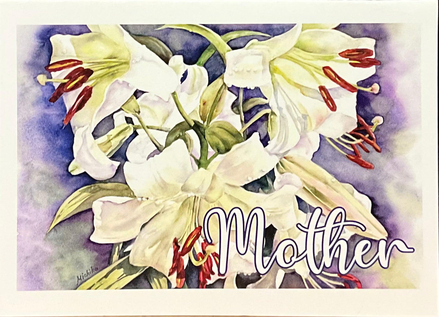 Casablanca Shadows Mother's Day Notecard