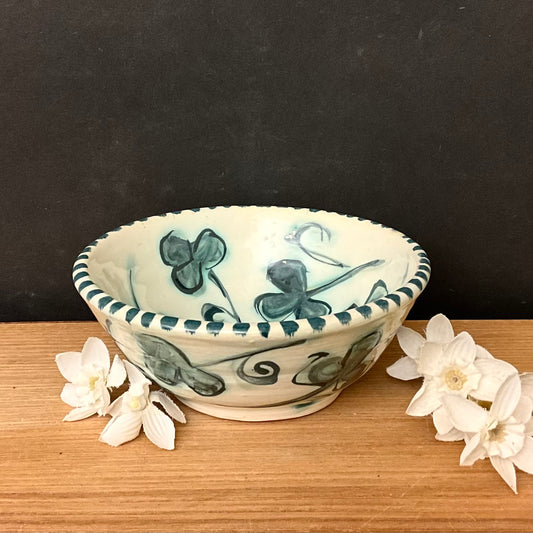 Petite Bowl with Shamrocks