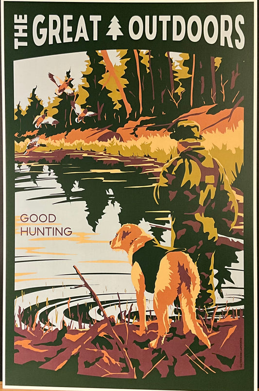 The Great Outdoors Poster Good Hunting