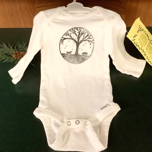 Long Sleeve Onesie "Root"