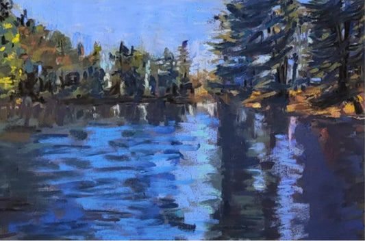 FIsh Creek - Original Pastel