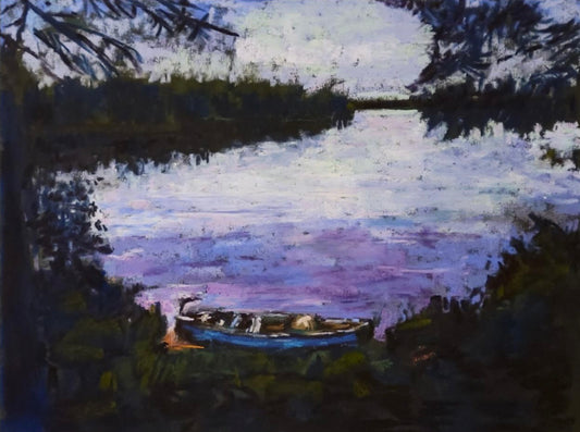 Summer Evening at Blake’s - Original Pastel
