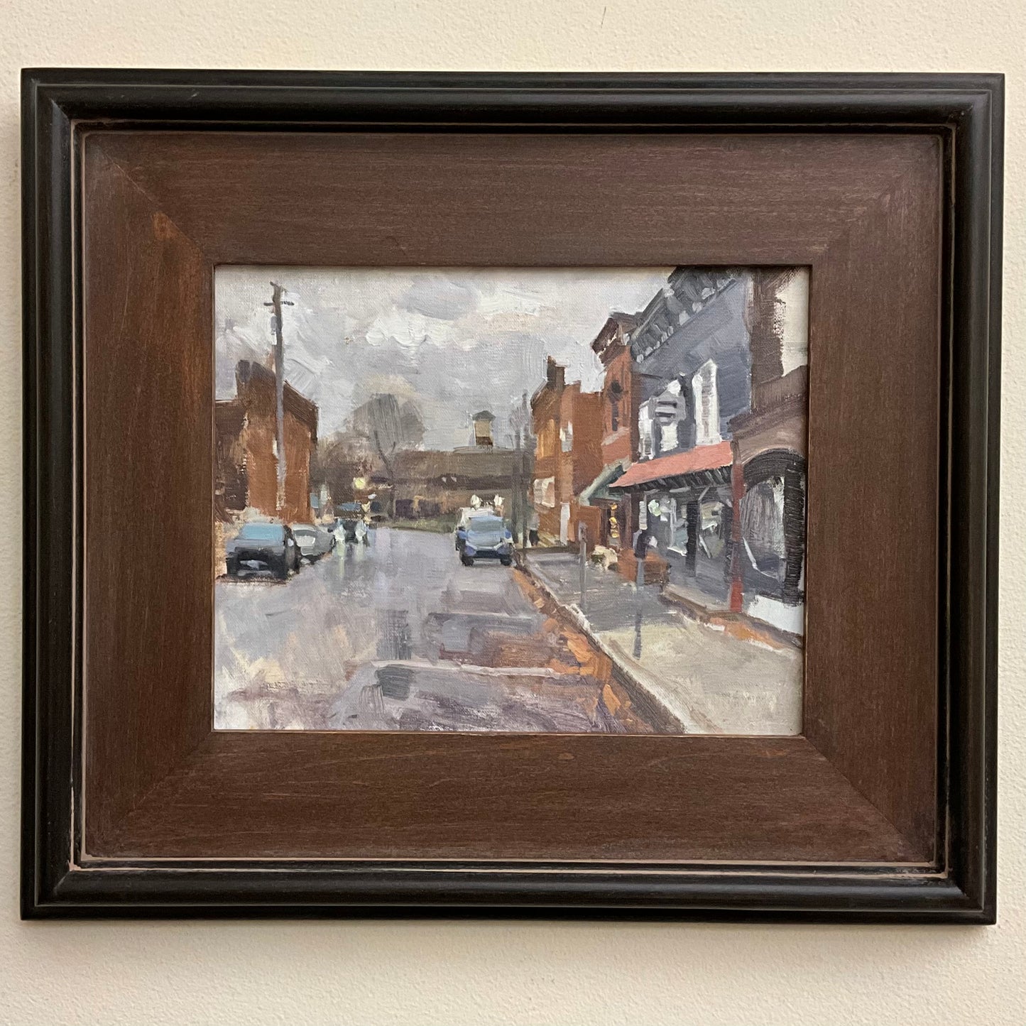 “Hodskin at Dusk” Original Oil - Framed