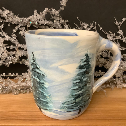 Snowy Trees Mug