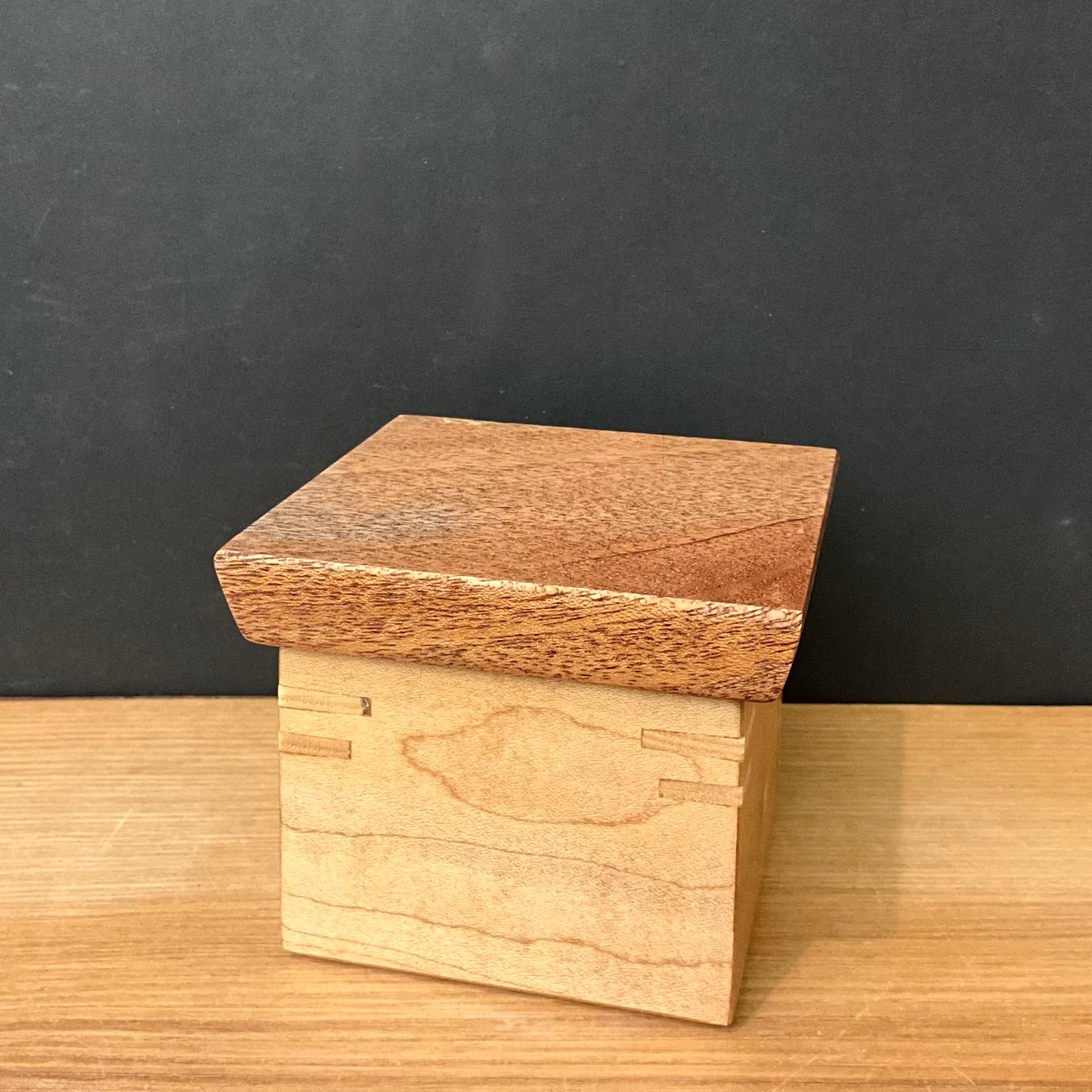 Cherry and Mahogany 3" Box #2608