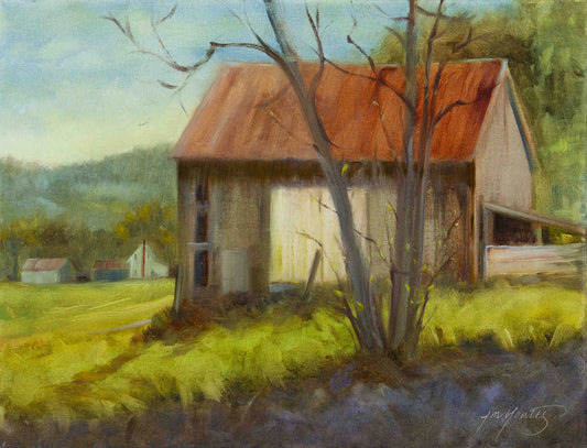 “New Grass” Notecard