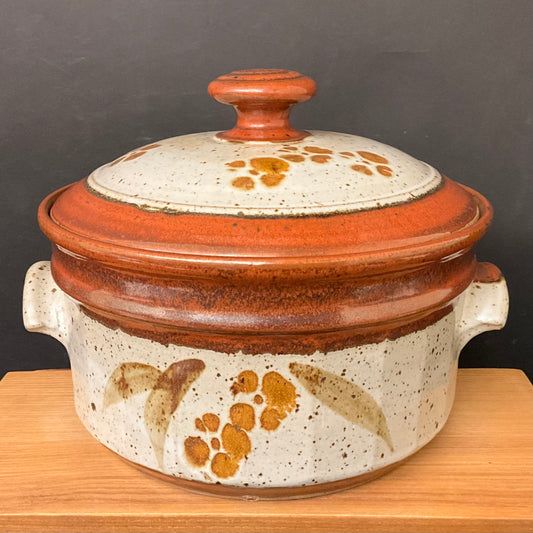 Covered Casserole Cherry Blossom Design