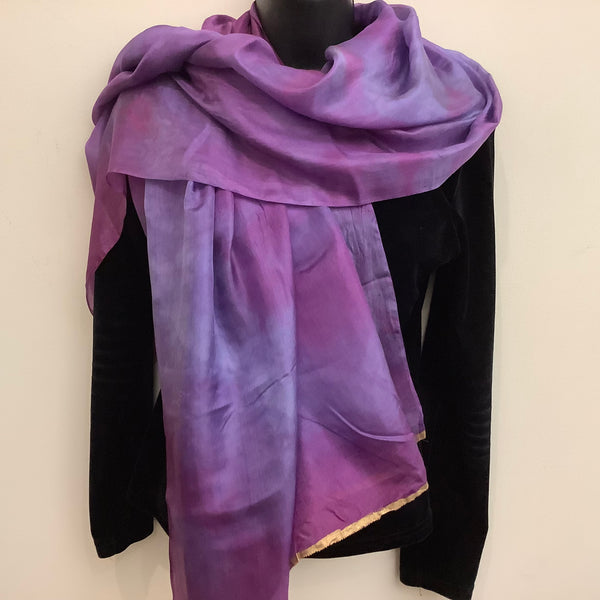 “Alchemy” Wrap Scarf in Imperial Purple