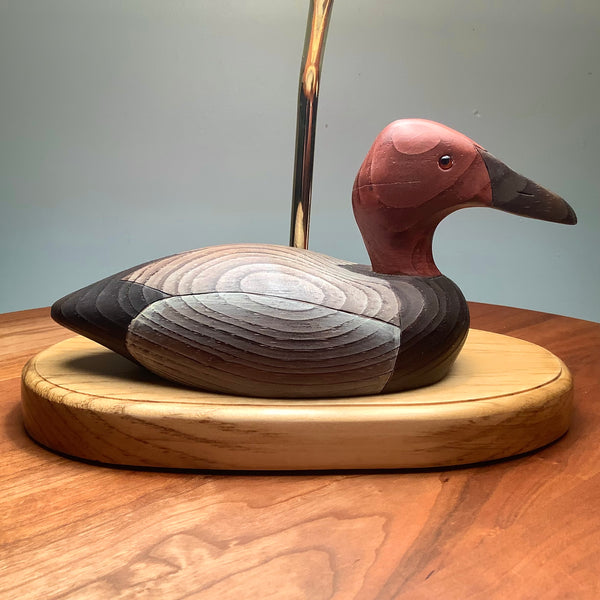 Canvasback Decoy Lamp