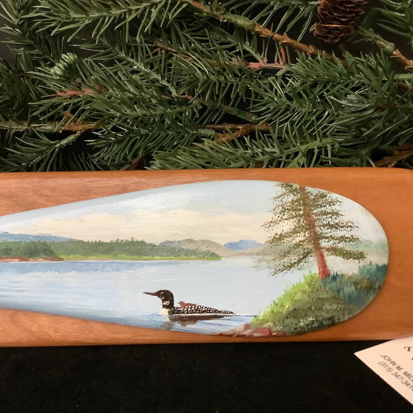 Paddle Painting Workshop with John Miller III, Saturday September 19th, 1pm - 3pm, The TAUNY Center, 53 Main Street Canton, NY