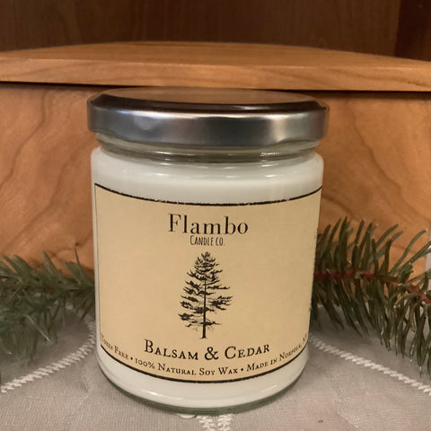 Soy Candle Balsam and Cedar