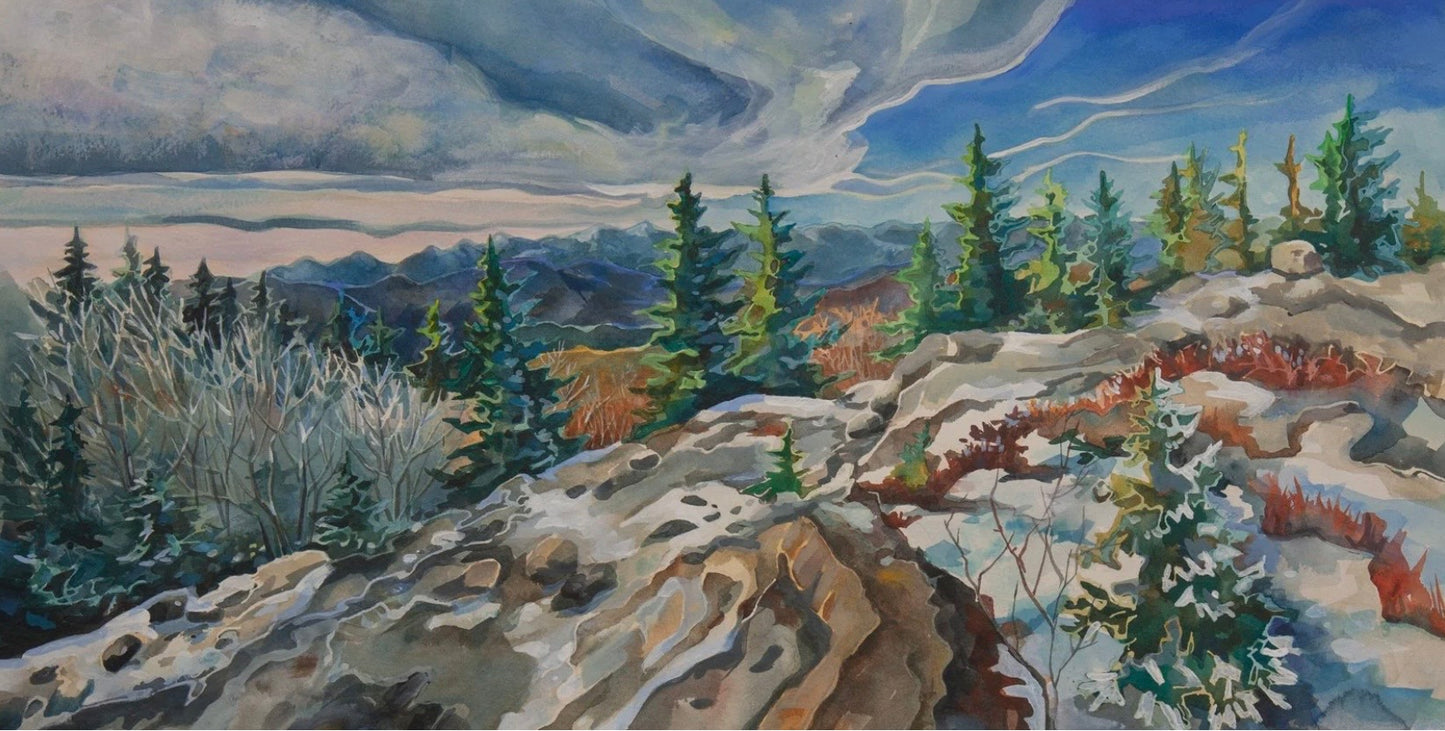 “Winter’s Parting Song” Note Card