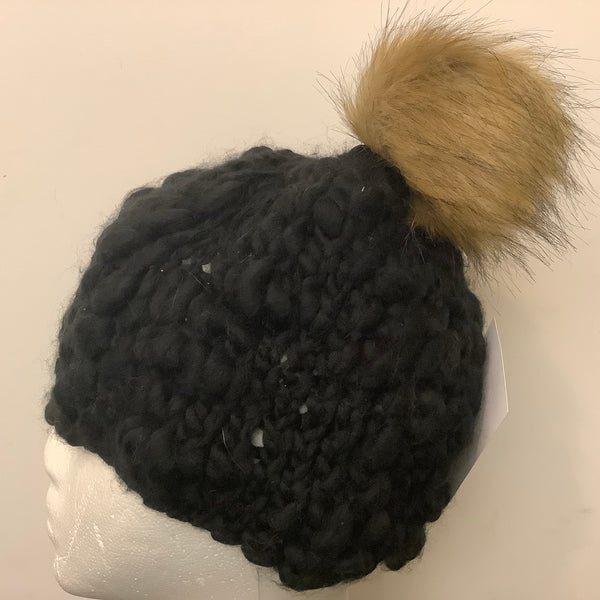 Hand Knitted “Black Bear” Hat