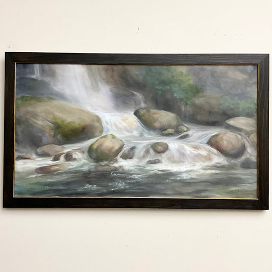 “Bubbling Waterfall” Original Painting
