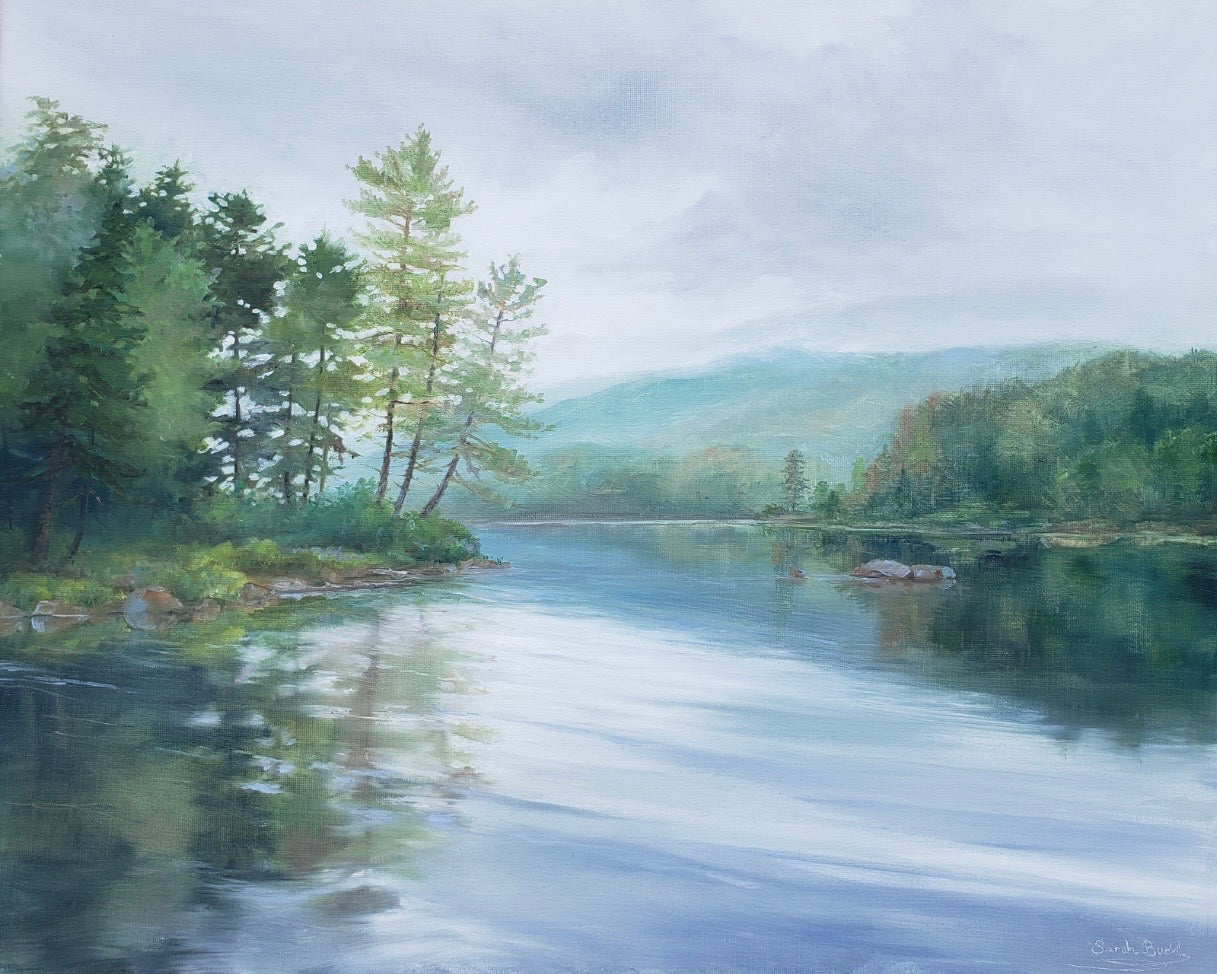 “Saint Regis Pond” Original Painting