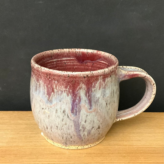 Chunky Mug Purple and Rosy Brown