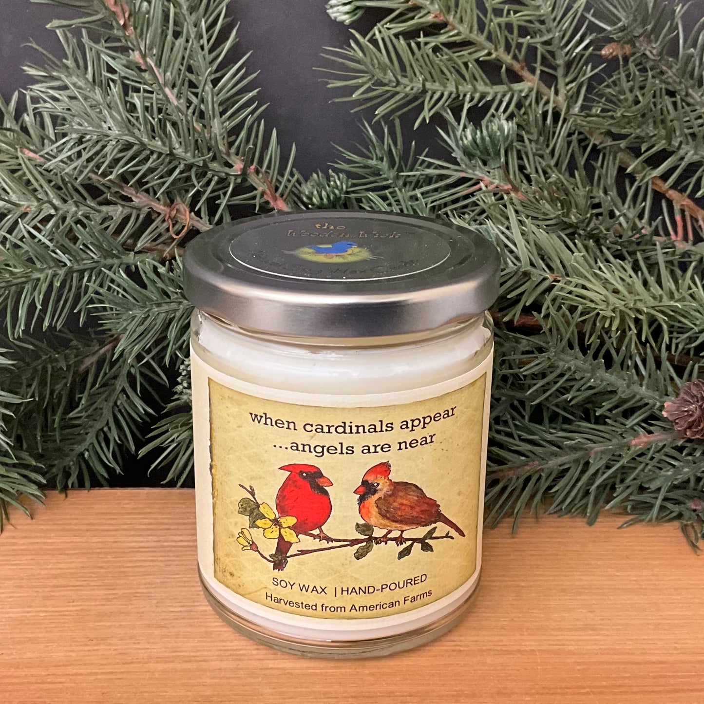 Soy Candle When Cardinals Appear