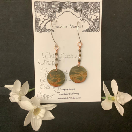 Red Creek Jasper Earrings