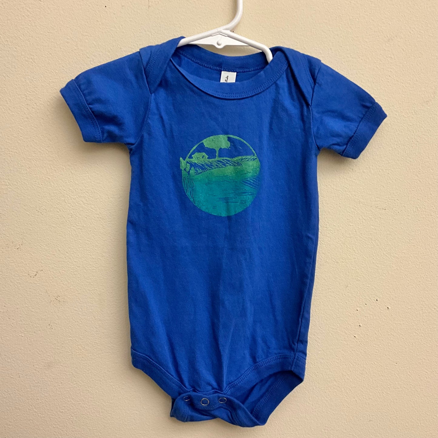 Onesie “Leap” Royal Blue, 6-12 Months