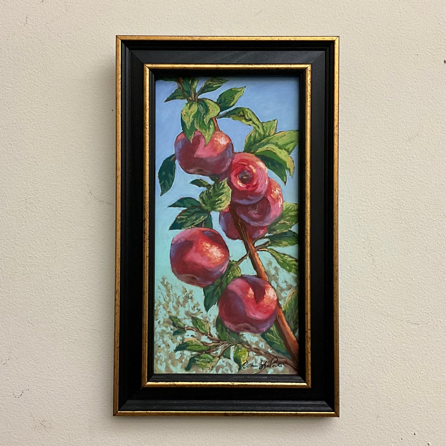 Ripe for the Picking - Original Framed Pastel