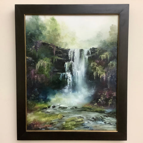 “Secret Falls" Oil on Canvas