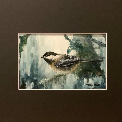 “Chickadee’s Forest" Original Watercolor