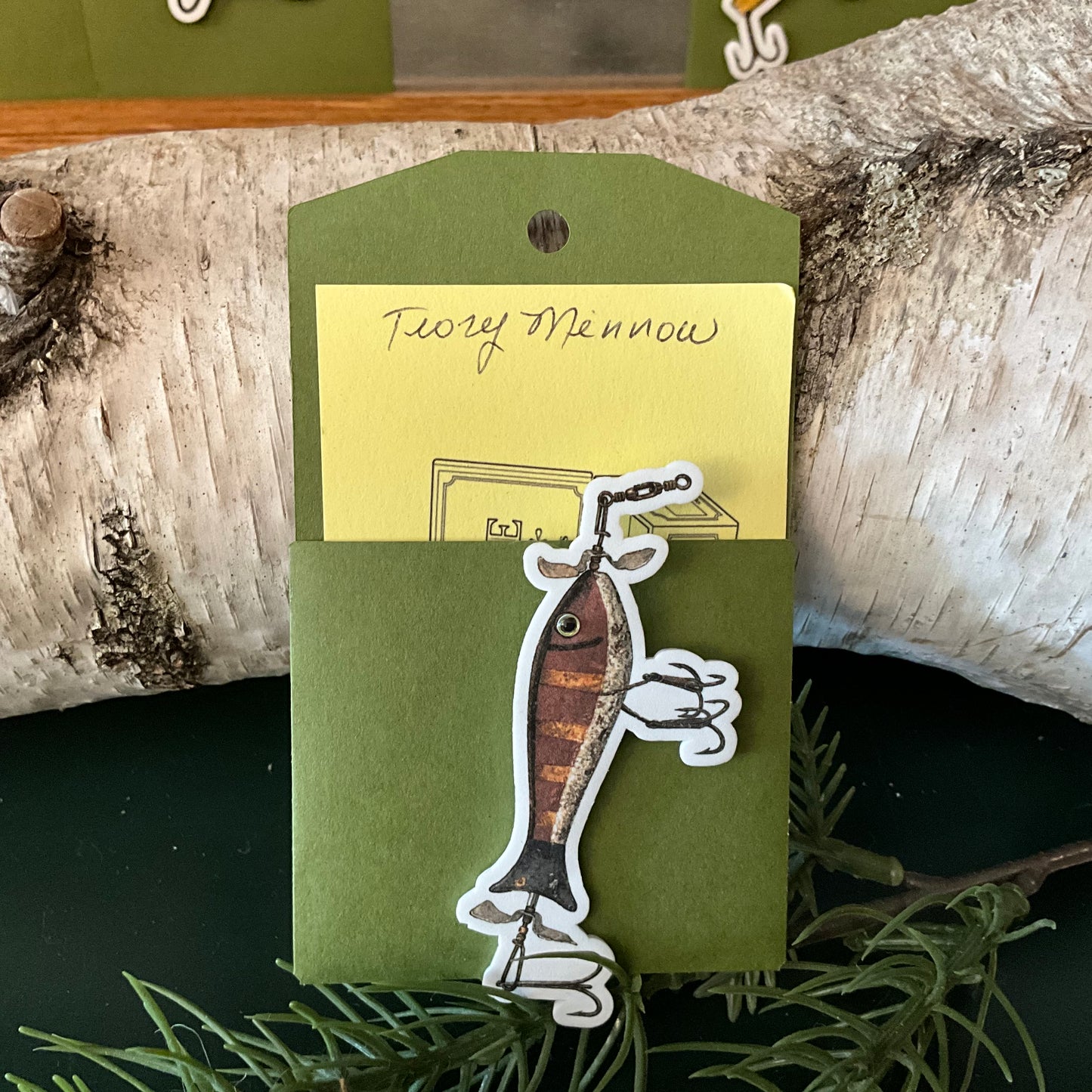 Trory Minnow Vintage Lure Magnet