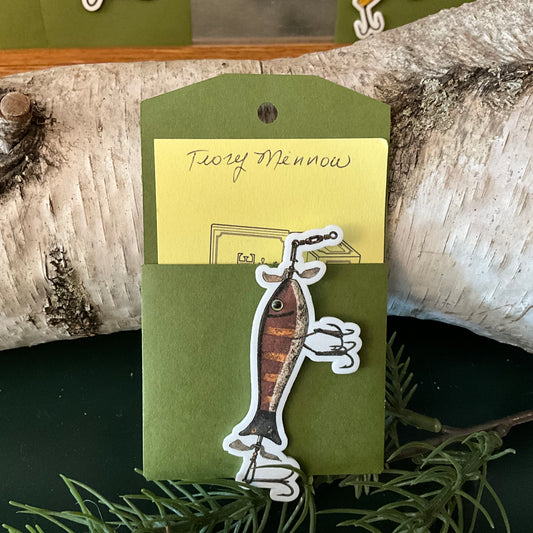 Trory Minnow Vintage Lure Magnet