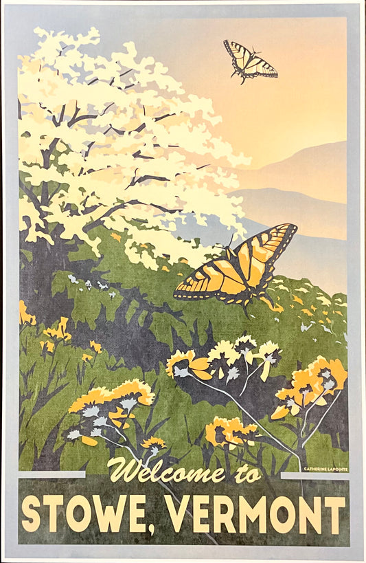 Welcome to Stowe Vermont Poster