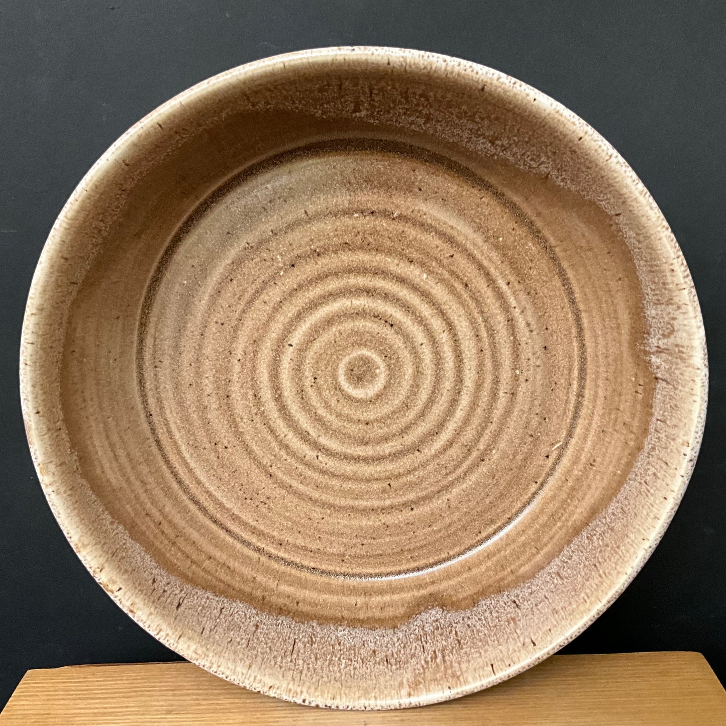 Serving Platter in Soft Brown