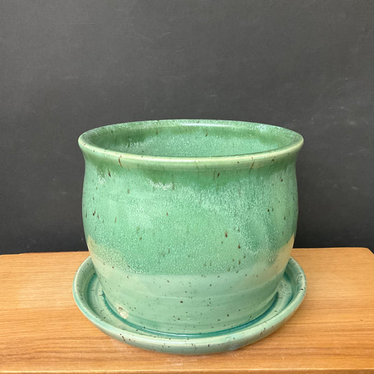 Planter in Shades of Green