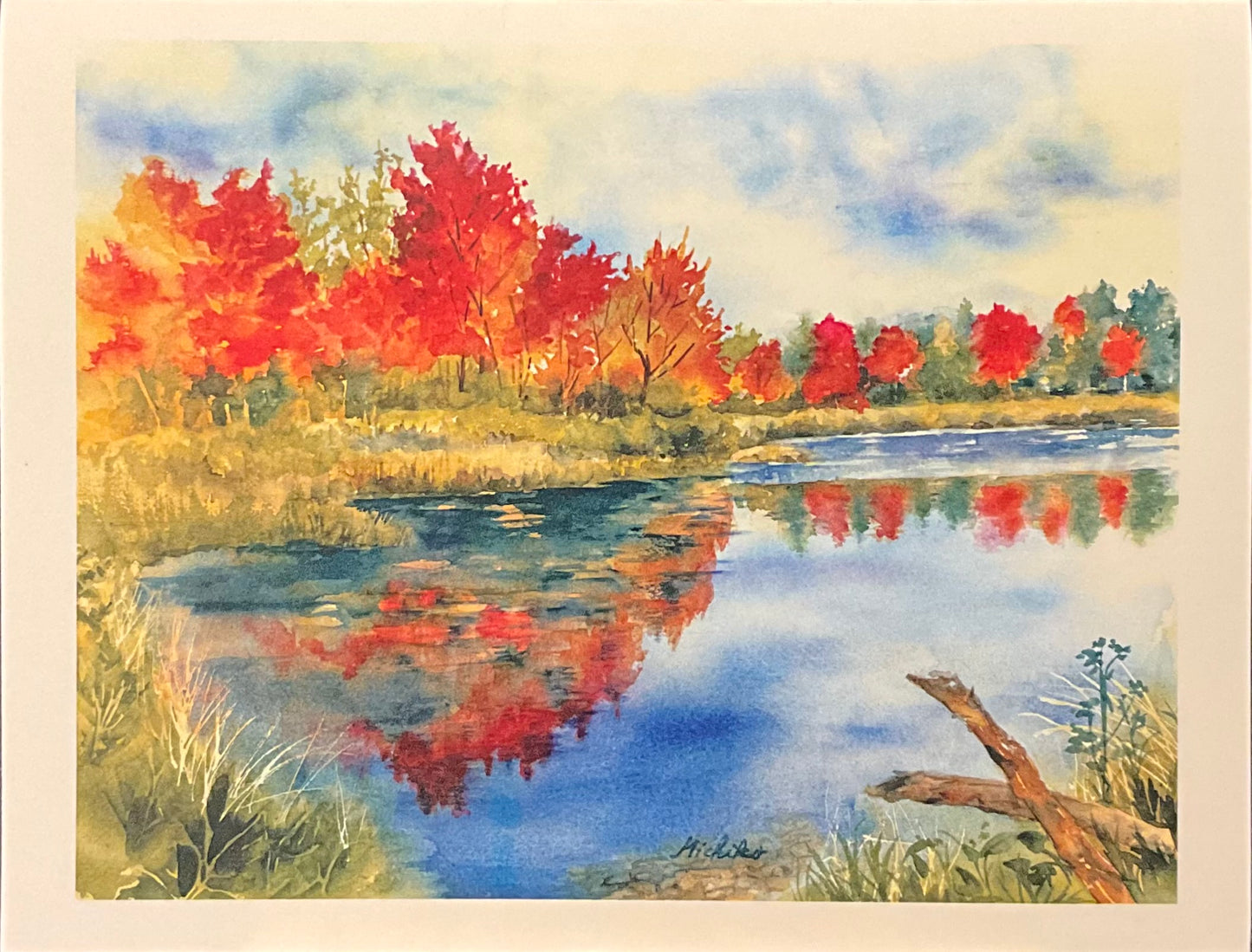 Adirondack Glory Notecard