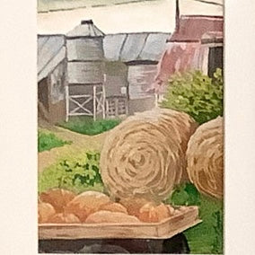 “Good Harvest” Original Framed Art