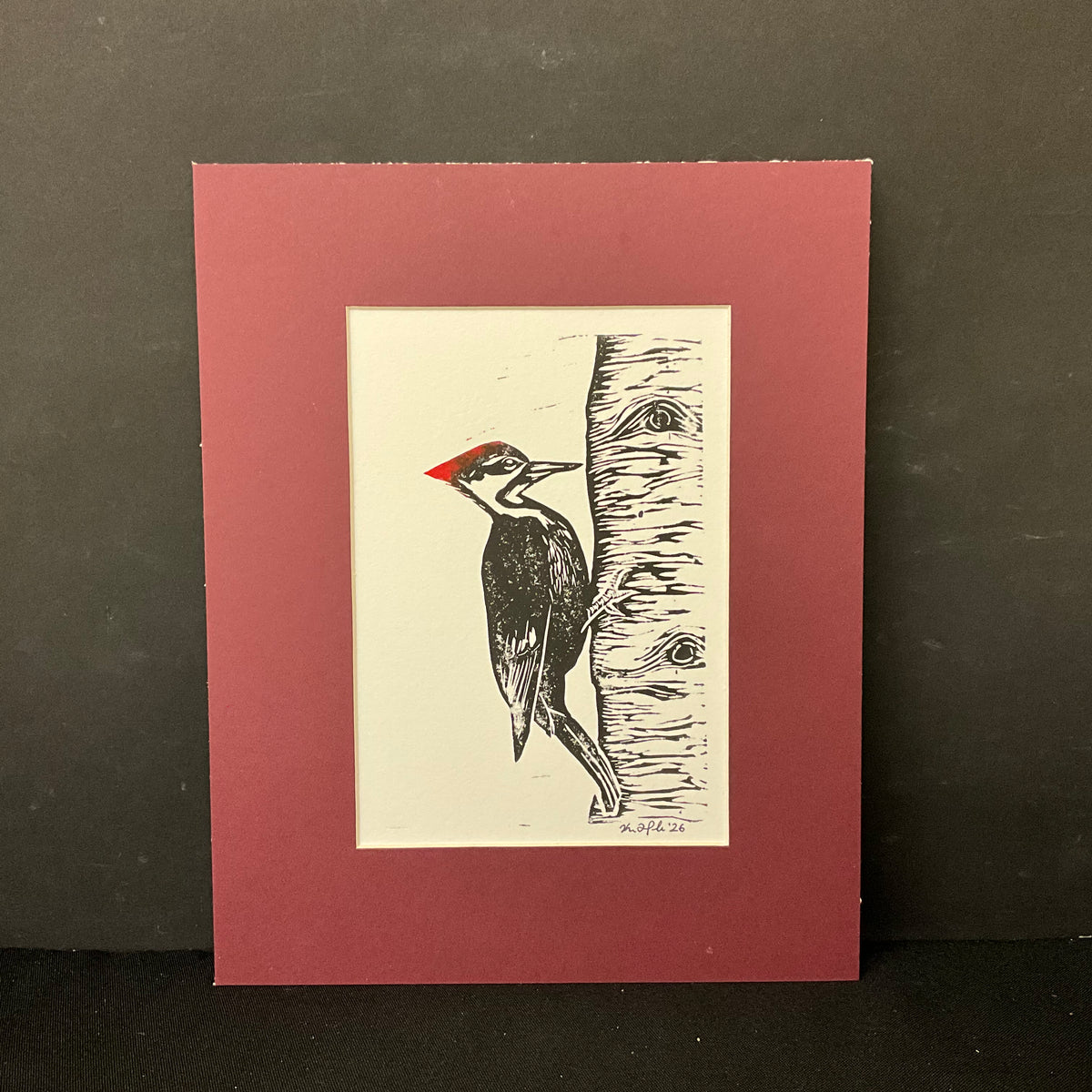 Original Woodpecker Print