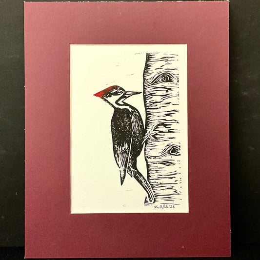 Original Woodpecker Print