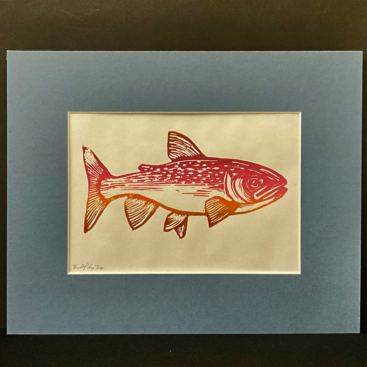 Original Trout Print