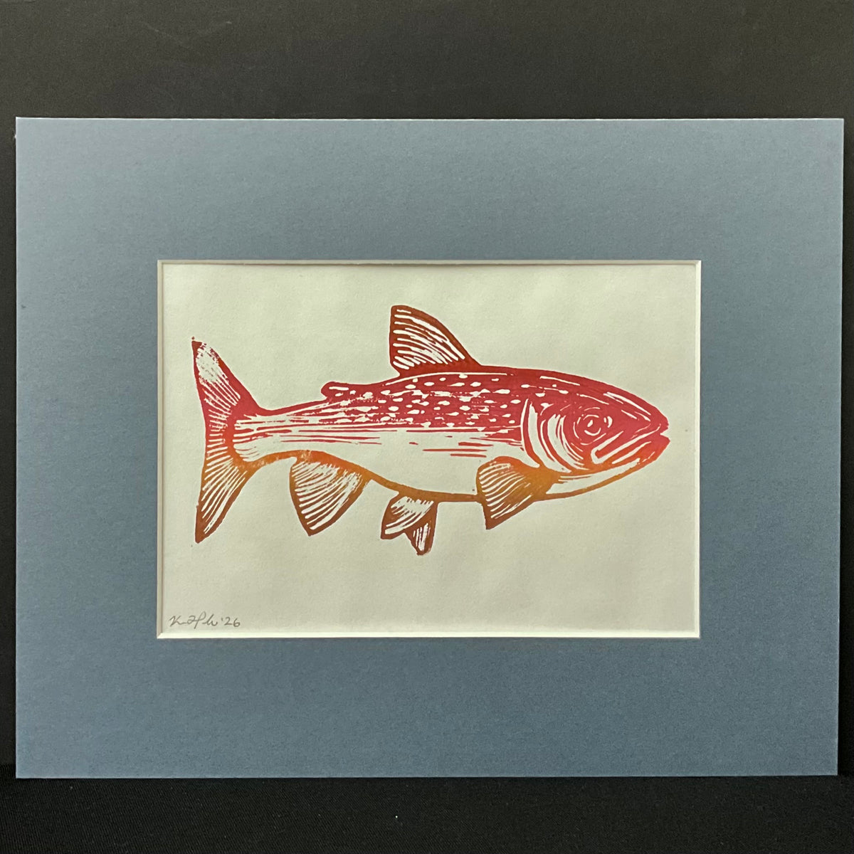 Original Trout Print