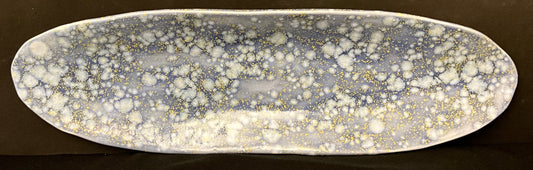 “Starry Night” Long Narrow Oval Tray