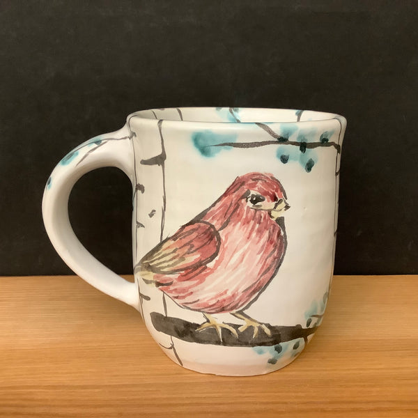 Mug with Purple Finch