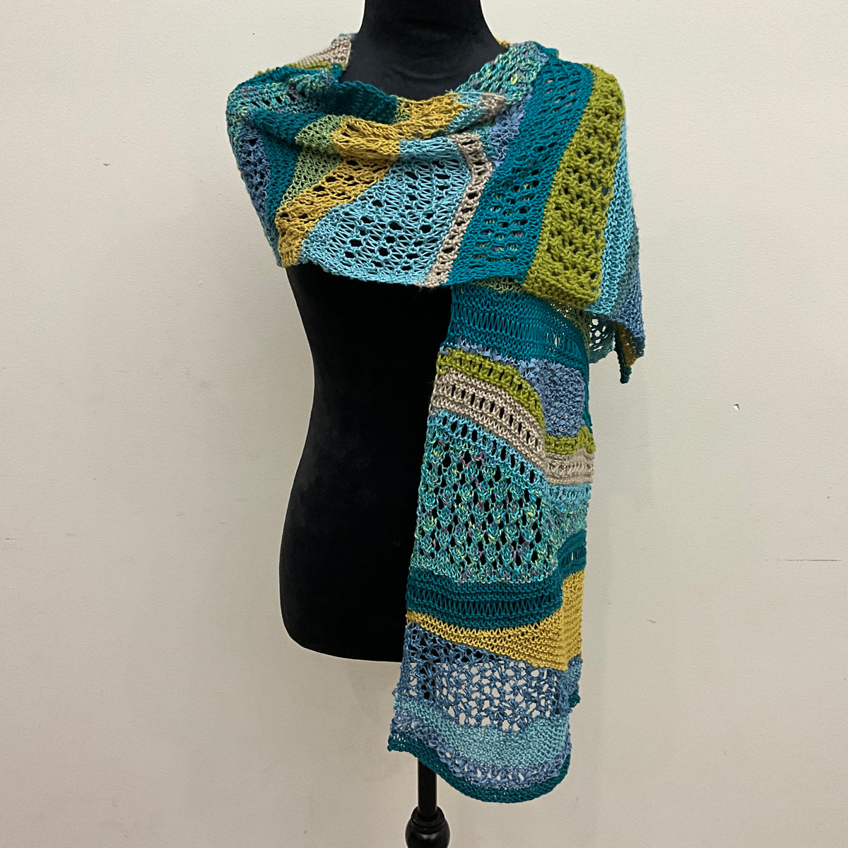 “Mixed Media” Scarf
