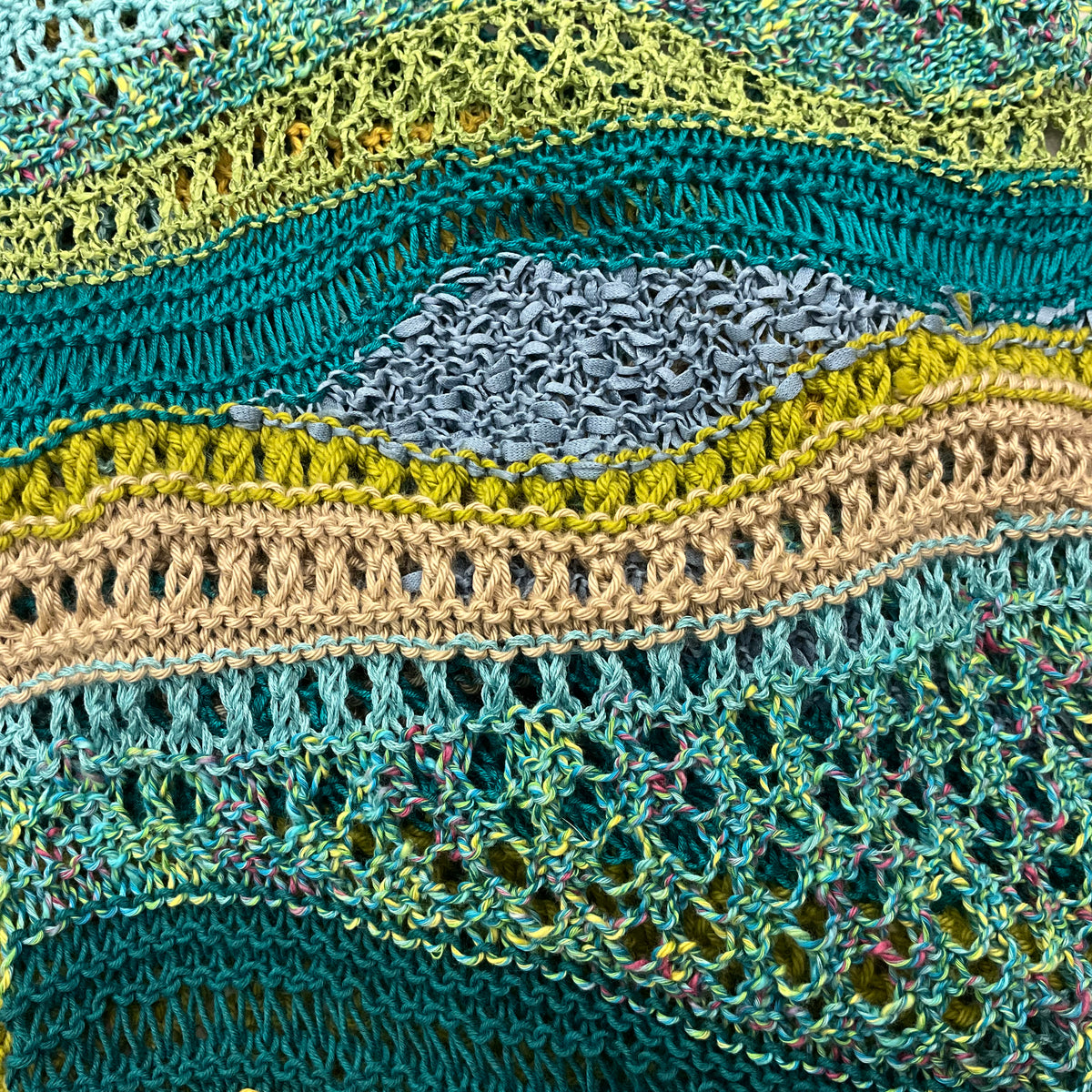 “Mixed Media” Scarf