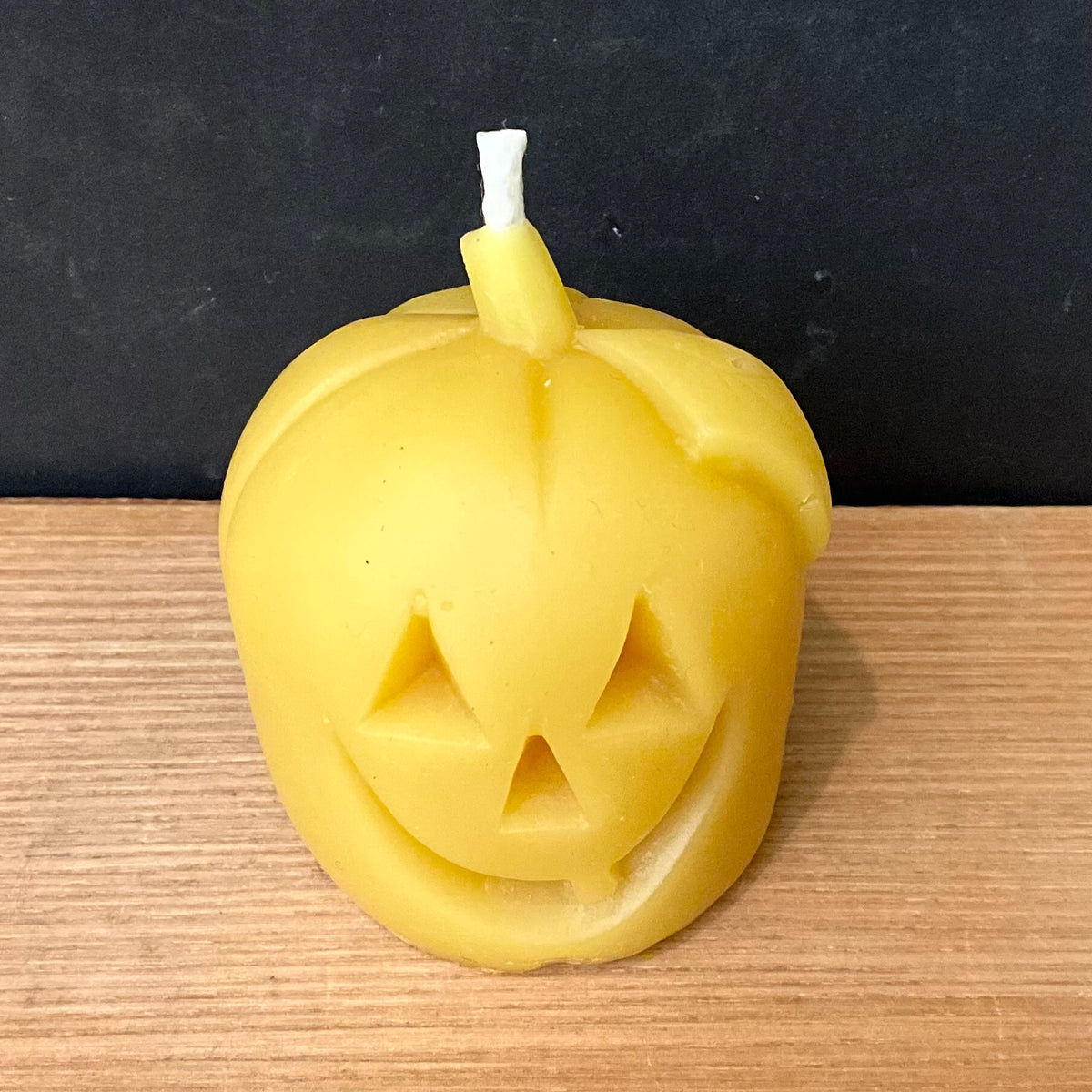 Jack O Lantern Beeswax Candle