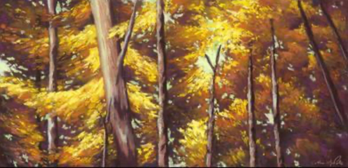 Autumn II - Original Framed Pastel